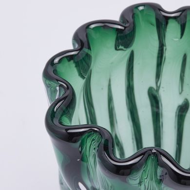 Ваза EDG VASO FLUIDO H23 D16,5 emerald green (1100341A770) 1100341A770 фото