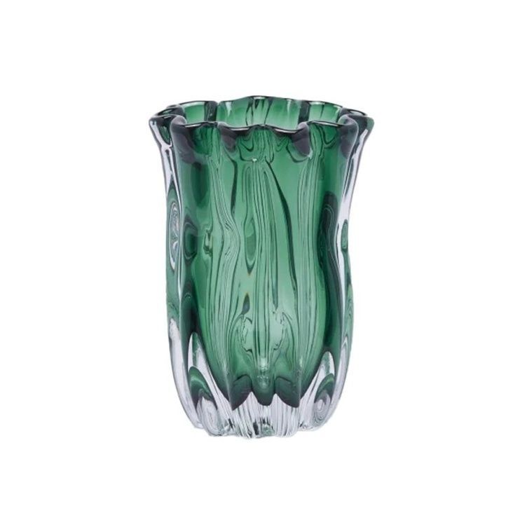 Ваза EDG VASO FLUIDO H23 D16,5 emerald green (1100341A770) 1100341A770 фото