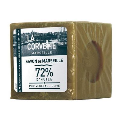 Марсельское мыло La Corvette Cube OLIVE 72% 300g 270301-COR