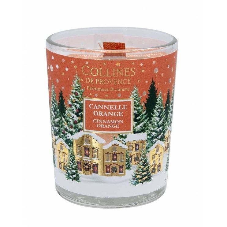 Ароматична свічка Collines de Provence CHRISTMAS Cinnamon Orange 75 гр. C4345COR C4345COR фото
