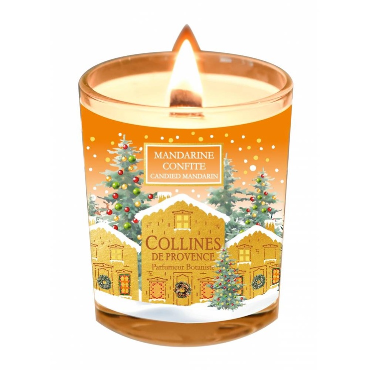 Ароматична свічка Collines de Provence CHRISTMAS Mandarine Confite 75 г. C3545MCO C3545MCO фото