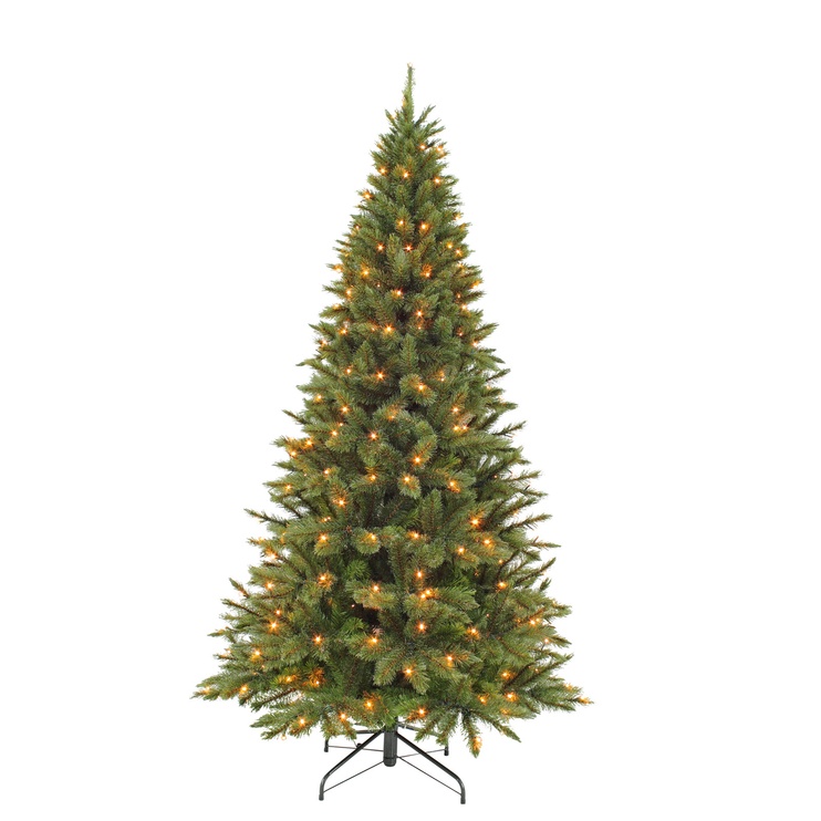 Ялина штучна Triumph Tree FOREST FROSTED LED SLIM GREEN 304L - H230xD130 см. (387688-EDL), Зелений