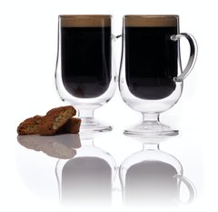 Чашка (термо, 2шт.) Le'Xpress LX DBL WALLED IRISH COFFEE GLASSES SET2 2x275 мл. (KCLXDWIRISH2PC), Бесцветный