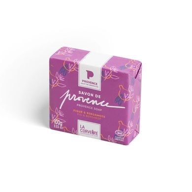 Органічне мило La Corvette PROVENCE FIG & BERGAMOT 100g (270492-COR) 270492-COR фото