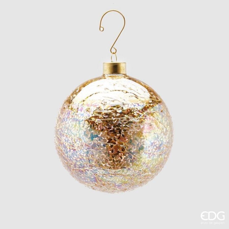 Подвiс-декор EDG VETRO MICROFOGLIE D10 Gold (686053-010) 686053-010 фото