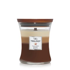 Ароматическая свеча Woodwick TRILOGY MEDIUM HOURGLASS 60 часов Café Sweets (92904E)