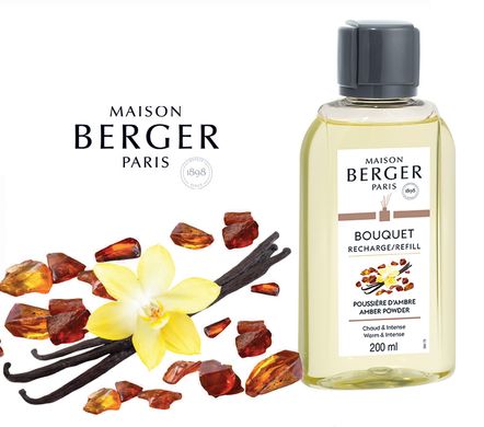 Наповнювач для Аромадифузора Maison Berger Amber Powder 200 мл 6036-BER 6036-BER фото