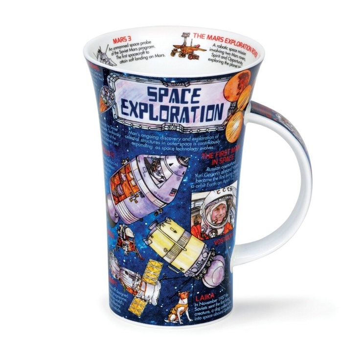 Чашка DUNOON 500 мл. GLENCOE SPACE EXPLORATION (GL-SPAE-XX) GL-SPAE-XX фото