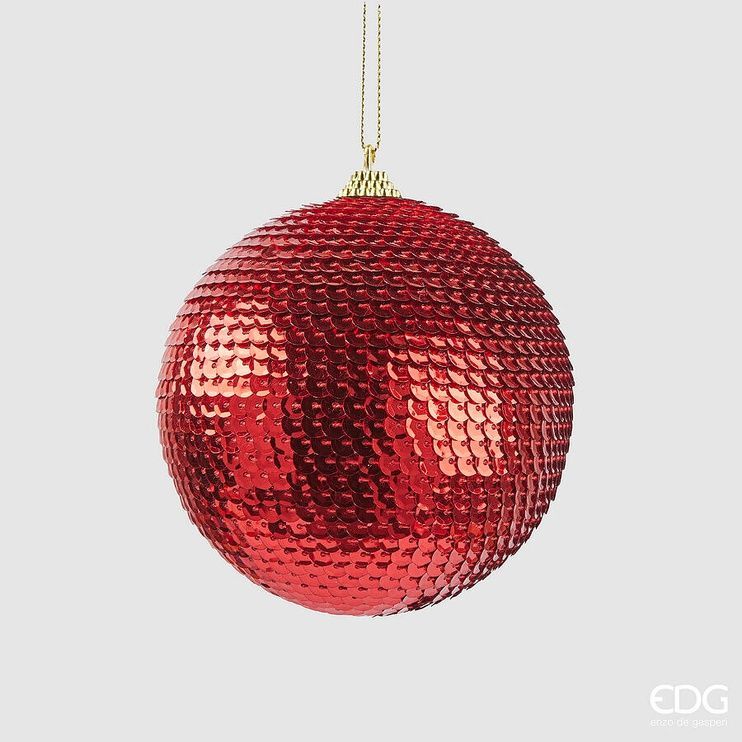 Подвiс-декор EDG PALLA SQUAME D.10 Red (6500022A400) 6500022A400 фото