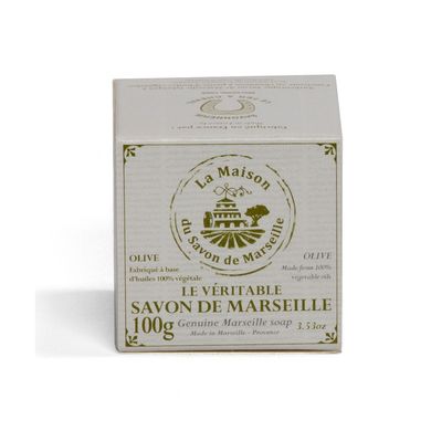 Марсельске мило La Maison du Savon Marseille MARSEILLE OLIVE CUBE 100гр. (M14012) M14012 фото