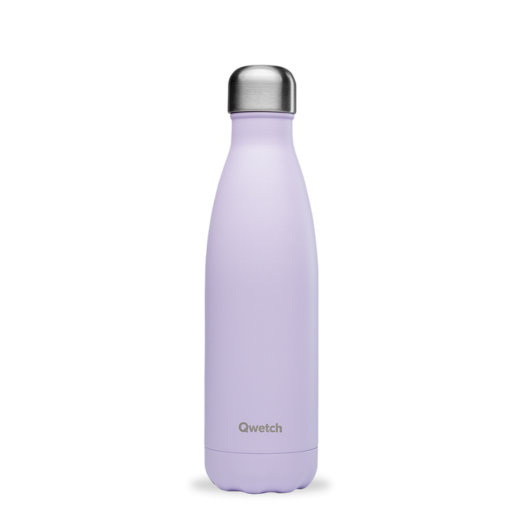 Пляшка (термо) Qwetch 500 мл. INSULATED PASTEL Lilac (QD3100) QD3100 фото