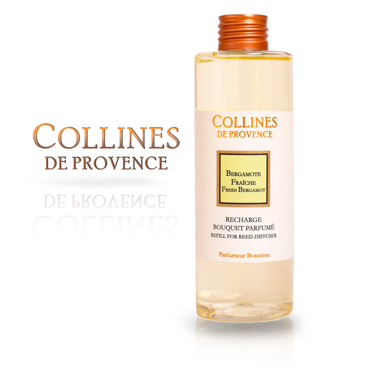 Наповнювач для Аромадифузору Collines de Provence LES NATURELLES Fresh Bergamot 200 мл. C0103BFR C0103BFR фото