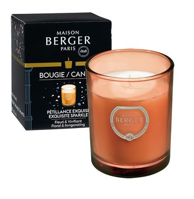 Ароматическая свеча Maison Berger OLYMPE Amber pink - Exquisite Sparkle 180мл. (6689-BER)