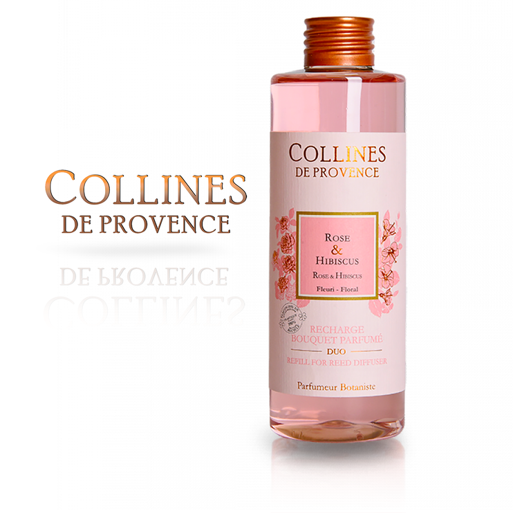 Наповнювач (Дифузор) Collines de Provence DUO Rose & Hibiscus 250мл. C2848RHI C2848RHI фото