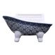 Мильниця Label Provence BAIGNOIRE CERAMIQUE (15 x 6,5 x 7) Fleur De Lys Bleu (BGN82) BGN82 фото 3