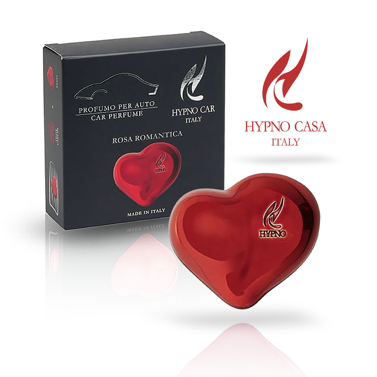 Аромадифузор в машину Hypno Casa LUXURY LINE HEART, аромат - ROSA ROMANTICA (1406A-HYP) 1406A-HYP фото