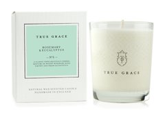 Ароматична свічка True Grace VILLAGE CANDLE 40H №:05 Rosemary & Eucalyptus (CLA-V-05)
