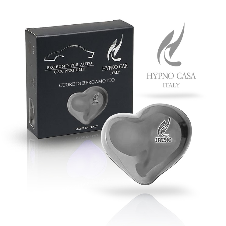 Аромадифузор в машину Hypno Casa LUXURY LINE HEART, аромат - CUORE DI BERGAMOTTO (1406G-HYP) 1406G-HYP фото