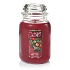 Ароматическая свеча Yankee Candle CLASSIC LARGE до 150 часов горения. Red Apple Wreath (1120697E)