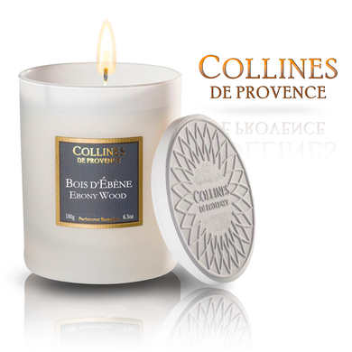 Ароматична свічка Collines de Provence LES NATURELLES Ebony wood 180 гр. C0108BEB C0108BEB фото