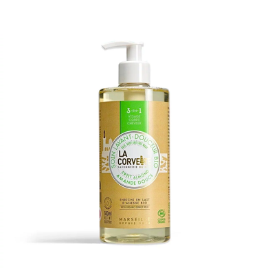 Гель для душа органічний La Corvette SWEET ALMOND ORGANIC 500ml (270917-COR) 270917-COR фото