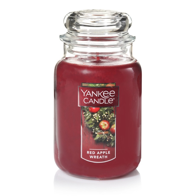 Ароматична свічка Yankee Candle CLASSIC LARGE до 150 годин горіння. Red Apple Wreath (1120697E)