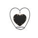 Фоторамка PTMD DAXER HEART (24,5x10,5x25,5) Black (711801-PT) 711801-PT фото 3