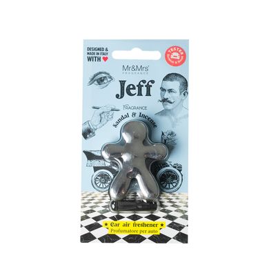Ароматизатор в машину Mr&Mrs JEFF CHROME Sandal & Incense - Chrome Silver (JJEFFC01) JJEFFC01 фото