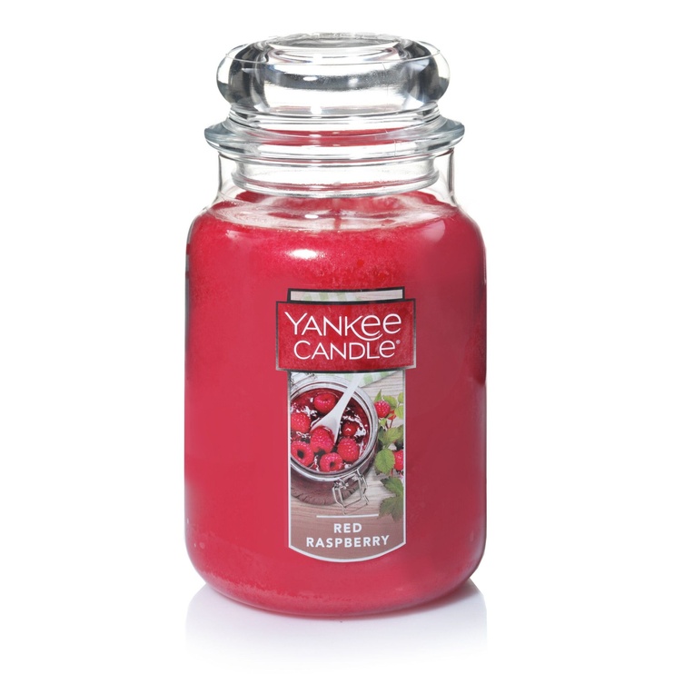 Ароматична свічка Yankee Candle CLASSIC LARGE до 150 годин горіння. Red Raspberry (1323186E)
