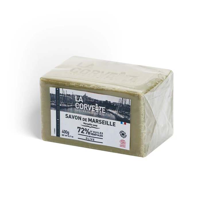Марсельське мило La Corvette CUBE OLIVE ECOCERT 400g (270402-COR) 270402-COR фото