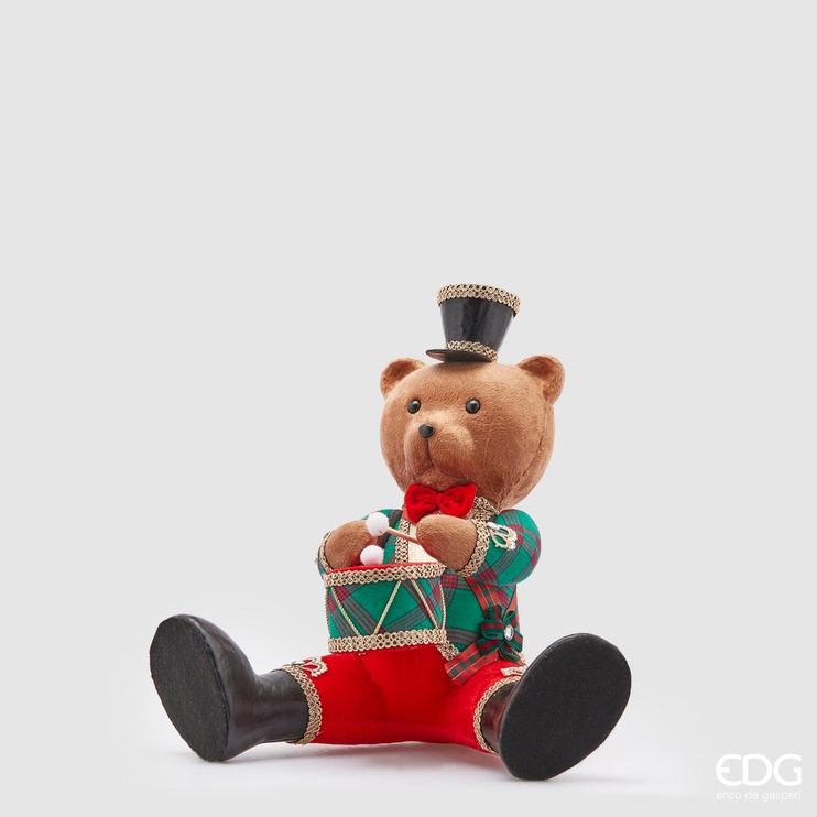 Статуетка (Ведмедик) EDG ORSO NOEL (NUTCRAK) H43 44X35 SED. green red (686070-740) 686070-740 фото